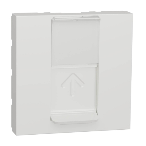 Лицевая панель RJ45 одиночная без коннектора Schneider Electric Unica Modular NU941118 дополнительное фото