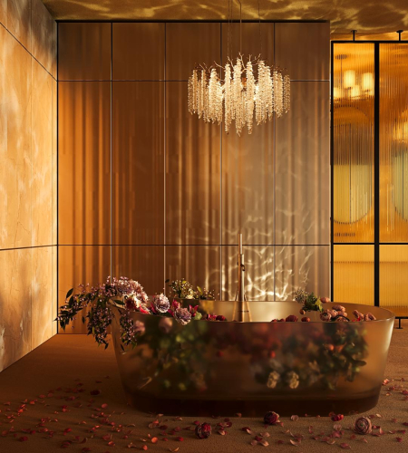 Подвесная люстра Freya Mineral FR1010PL-08G изображение в интернет-магазине Cramer Light фото 3