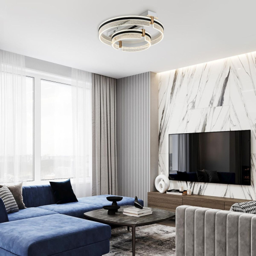 Потолочный светильник Modelight MDL.1057.530CL WH изображение в интернет-магазине Cramer Light фото 5