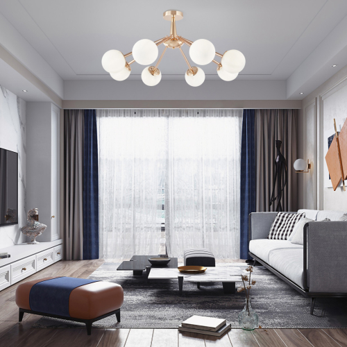 Потолочная люстра Arte Milano Napoli 338654/8 FGD изображение в интернет-магазине Cramer Light фото 3
