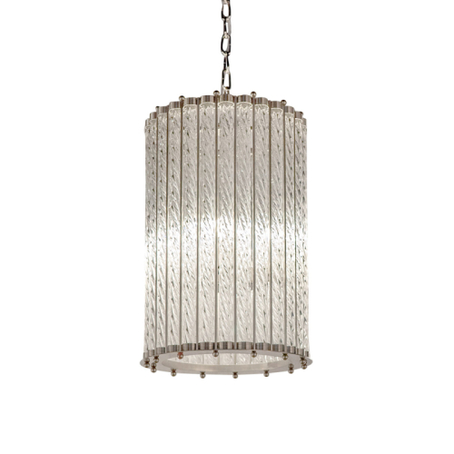 Подвесная люстра Delight Collection Tiziano KG0907P-3 nickel изображение в интернет-магазине Cramer Light