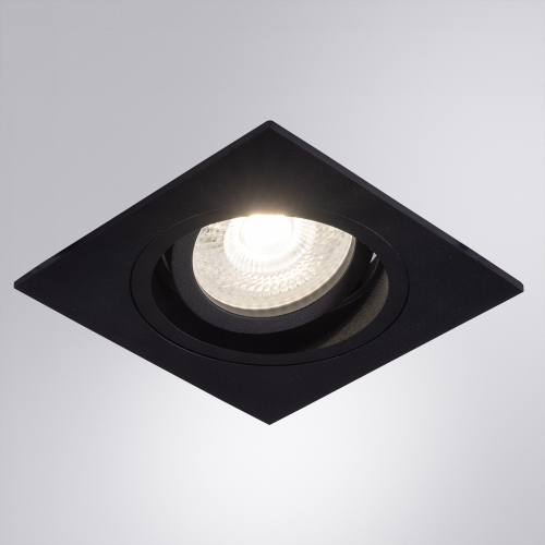 Встраиваемый светильник Arte Lamp Tarf A2178PL-1BK изображение в интернет-магазине Cramer Light фото 3