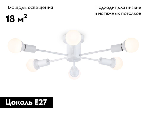 Потолочная люстра Ambrella Light Loft TR80401 изображение в интернет-магазине Cramer Light фото 2