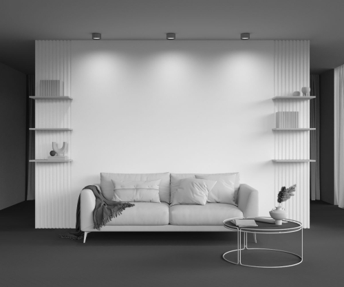 Накладной светильник Maytoni Glare C091CL-12W3K-BS изображение в интернет-магазине Cramer Light фото 5