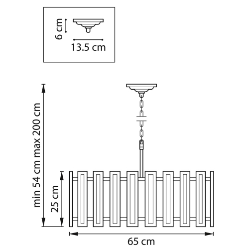 Подвесная люстра Lightstar Agave 712062 изображение в интернет-магазине Cramer Light фото 6