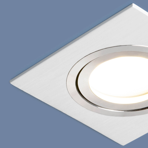 Встраиваемый светильник Elektrostandart 1051/1 WH белый 4690389083679 изображение в интернет-магазине Cramer Light фото 3