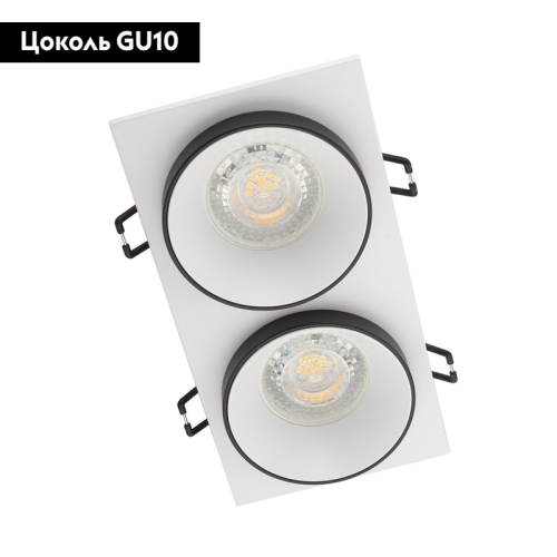 Встраиваемый светильник Denkirs DK2422-BK изображение в интернет-магазине Cramer Light фото 2