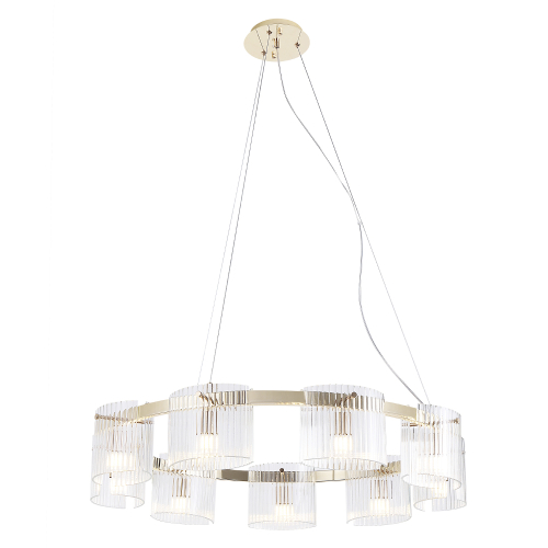 Подвесная люстра Crystal Lux ENCANTO SP9 изображение в интернет-магазине Cramer Light фото 2
