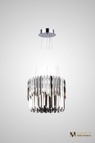 Подвесная люстра AM Group ROBERTO CAVALLI L400 CH изображение в интернет-магазине Cramer Light