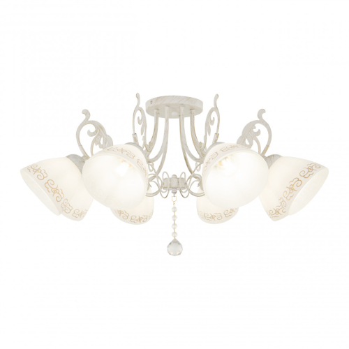 Потолочная люстра Arte Milano 341900/8 WT+G изображение в интернет-магазине Cramer Light фото 3