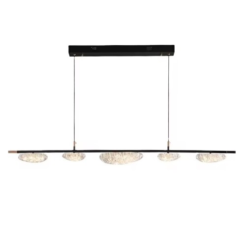 Подвесная люстра Delight Collection MT9125-5HL pearl black изображение в интернет-магазине Cramer Light