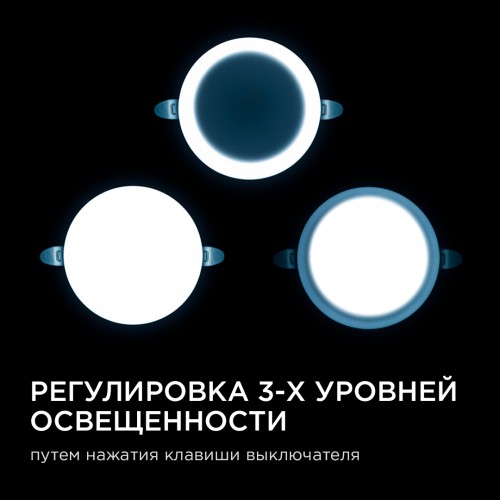 Встраиваемая светодиодная панель безрамочная Apeyron FLP 06-105 изображение в интернет-магазине Cramer Light фото 4