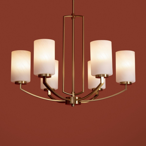 Люстра на штанге Freya Arricci FR2059PL-06BS изображение в интернет-магазине Cramer Light фото 2