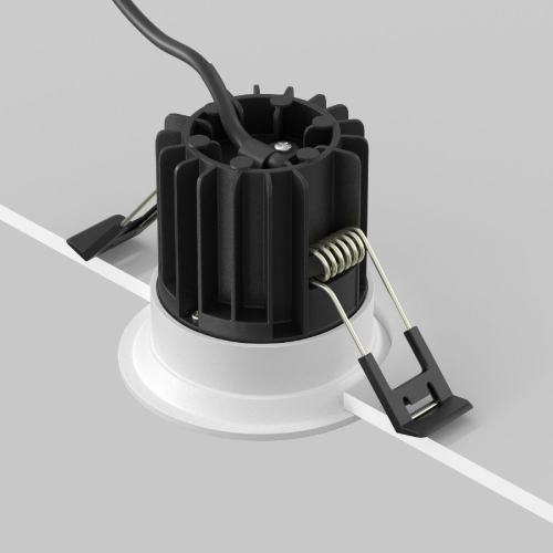 Встраиваемый светильник Maytoni Round DL058-7W2.7K-W изображение в интернет-магазине Cramer Light фото 7
