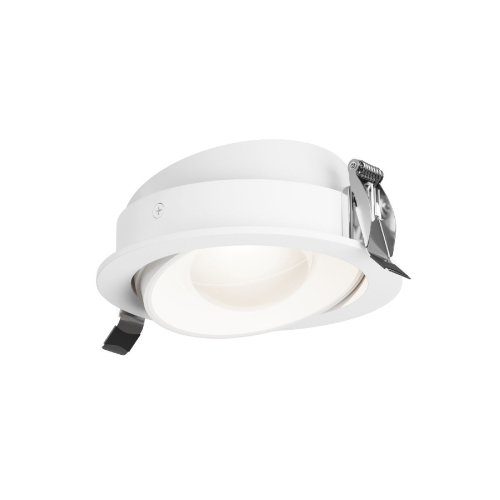 Встраиваемый светильник Maytoni Lens DL105-12W3K-W изображение в интернет-магазине Cramer Light