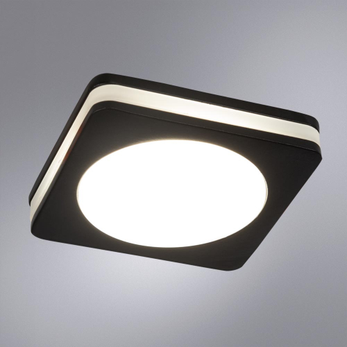 Встраиваемый светильник Arte Lamp Tabit A8432PL-1BK изображение в интернет-магазине Cramer Light фото 6