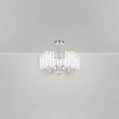 Люстра на штанге Freya Bruni FR2025PL-05CH изображение в интернет-магазине Cramer Light фото 4
