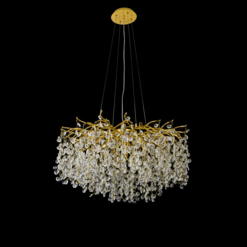 Подвесная люстра iLamp Savage 8006-D800 GD изображение в интернет-магазине Cramer Light