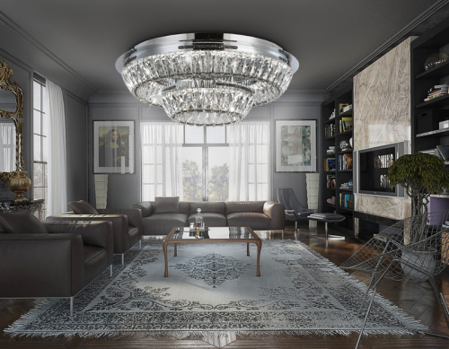 Потолочная люстра Ambrella Light Traditional TR5029 изображение в интернет-магазине Cramer Light фото 4