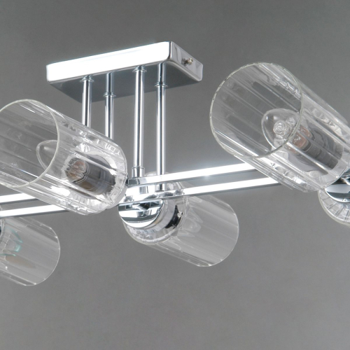 Потолочная люстра Illumico IL0780-6CSQ-25 CR NAPLES изображение в интернет-магазине Cramer Light фото 4