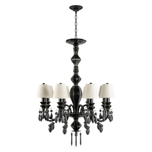 Подвесная люстра Loft IT Grace 10203/8 Black изображение в интернет-магазине Cramer Light