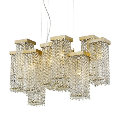 Подвесная люстра Delight Collection PR68065-12 gold изображение в интернет-магазине Cramer Light