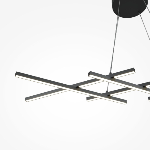 Подвесная люстра Maytoni Halo MOD244PL-L50BK изображение в интернет-магазине Cramer Light фото 6