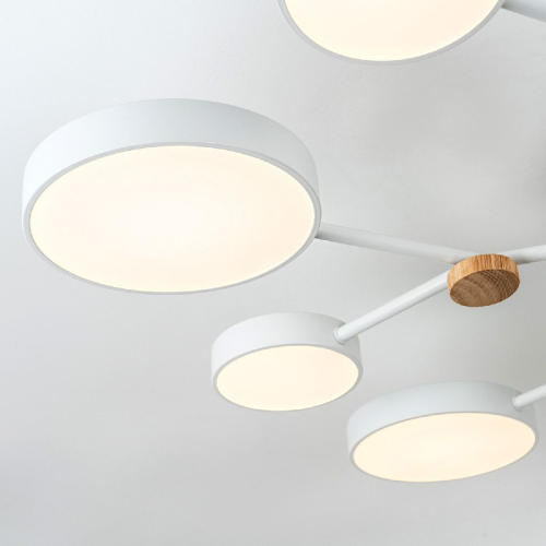 Потолочная люстра LED4U L3201-960 WT изображение в интернет-магазине Cramer Light фото 8