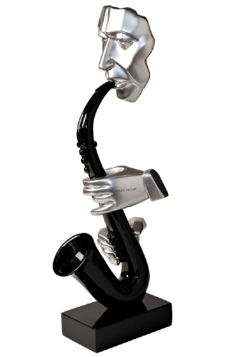 Статуэтка Саксофонист Garda Decor D6525 изображение в интернет-магазине Cramer Light