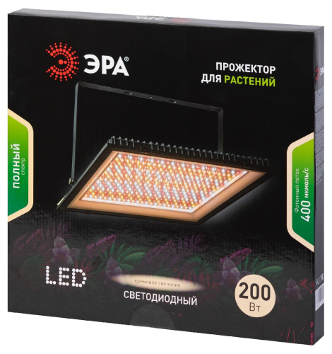 Фитопрожектор Эра FITO-200W-Ra90-LED Б0059879 изображение в интернет-магазине Cramer Light фото 11