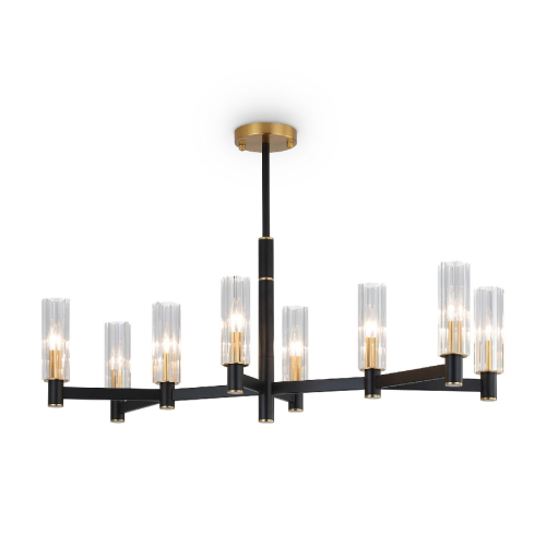 Люстра на штанге Freya Ambra FR5167PL-08B изображение в интернет-магазине Cramer Light