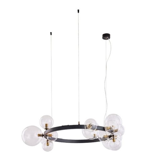 Подвесная люстра Arte Lamp Vincent A7790SP-15BK изображение в интернет-магазине Cramer Light