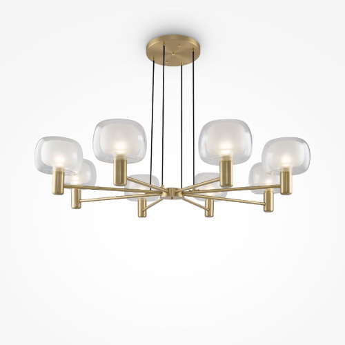 Подвесная люстра Maytoni Vision MOD411PL-08G изображение в интернет-магазине Cramer Light фото 3