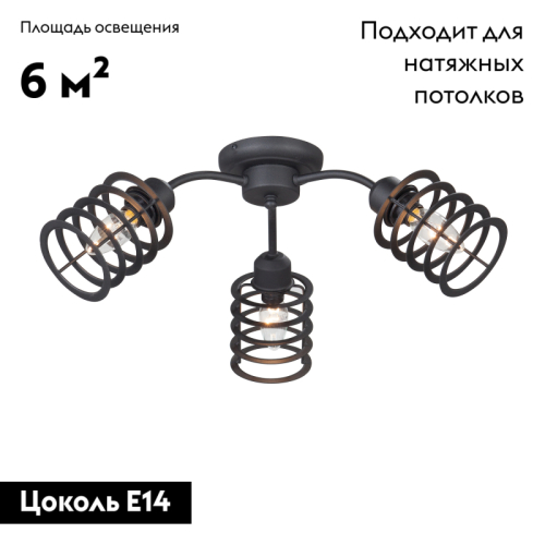 Потолочная люстра Vitaluce V4916-1/3PL изображение в интернет-магазине Cramer Light фото 2