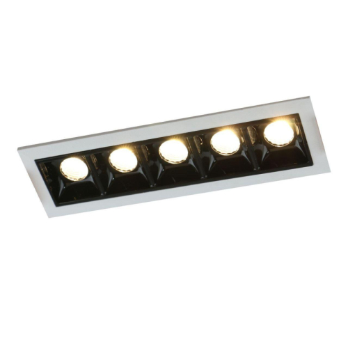 Встраиваемый светодиодный светильник Arte Lamp Grill A3153PL-5BK изображение в интернет-магазине Cramer Light