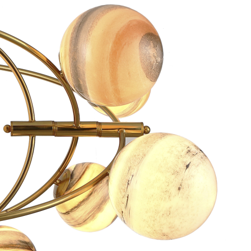 Подвесная люстра Delight Collection Planet KG1122P-13B brass изображение в интернет-магазине Cramer Light фото 3