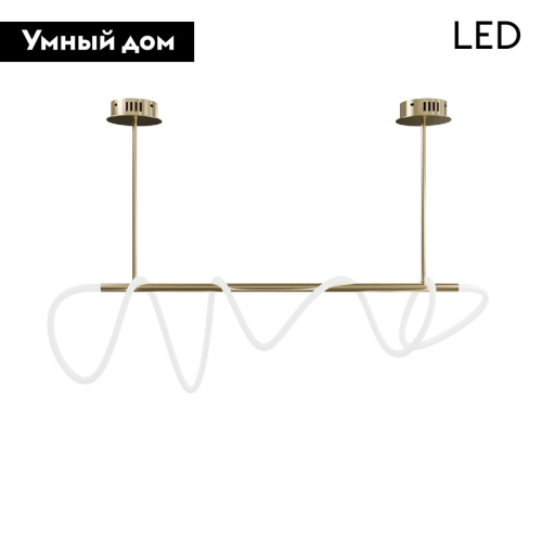 Потолочная люстра Lightera Nyasa LE117L-80GA WIFI изображение в интернет-магазине Cramer Light фото 2