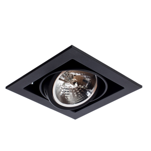 Встраиваемый светильник ARTE Lamp A5935PL-1BK изображение в интернет-магазине Cramer Light фото 3