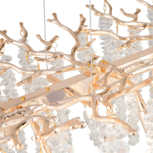 Подвесная люстра Freya Mineral FR1010PL-10G1 изображение в интернет-магазине Cramer Light фото 4