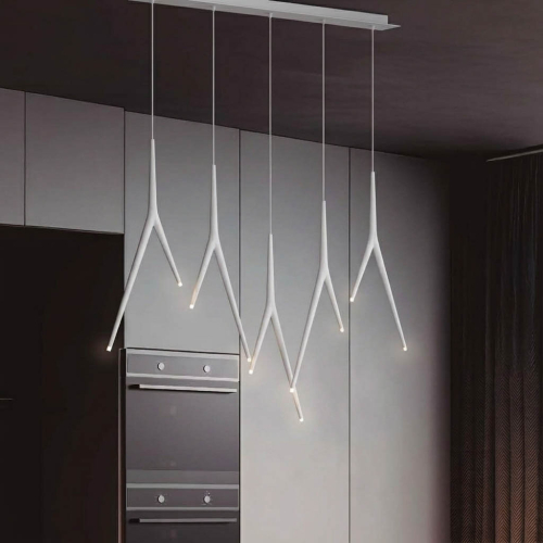 Подвесная люстра Mantra Arrecife 9382+9211 (5L) изображение в интернет-магазине Cramer Light