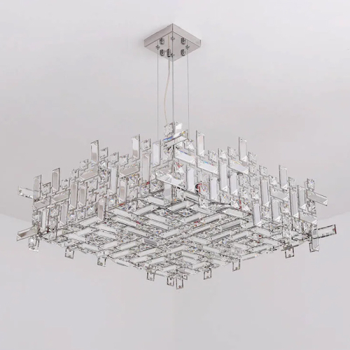 Подвесная люстра Delight Collection P7838-W80 chrome изображение в интернет-магазине Cramer Light фото 2