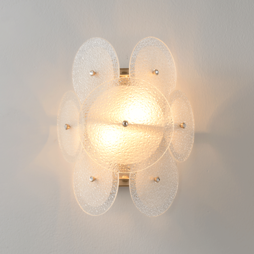 Настенный светильник Crystal Lux DANDELION AP2 GOLD изображение в интернет-магазине Cramer Light фото 7