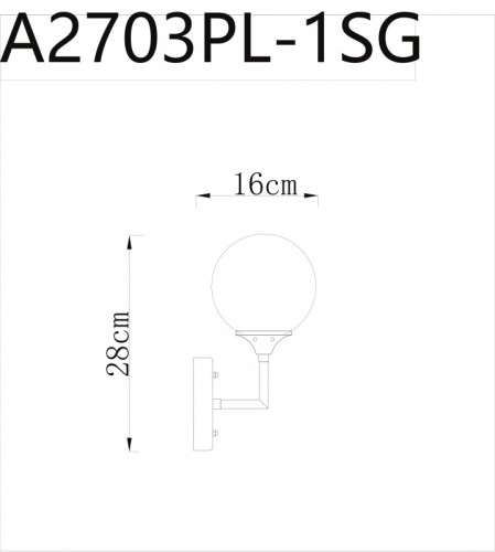 Бра ARTE Lamp A2703AP-1SG дополнительное фото фото 3