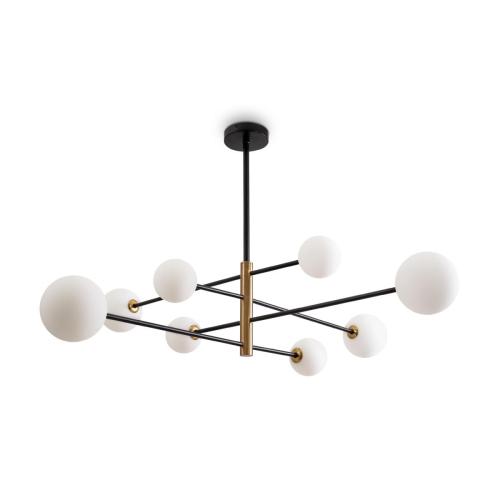 Люстра на штанге Freya Sphirity FR5376CL-08B изображение в интернет-магазине Cramer Light фото 3