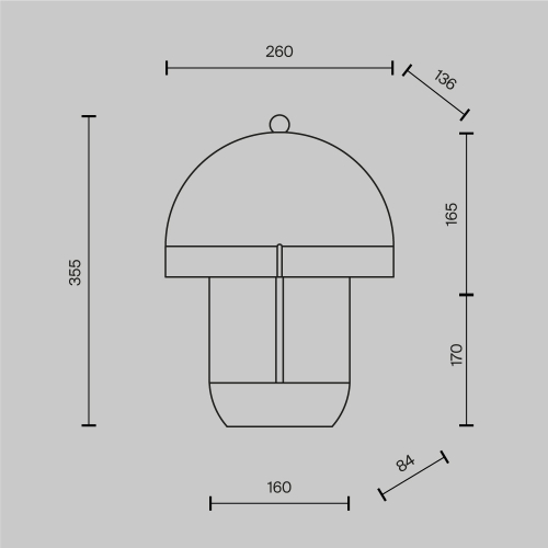 Настольная лампа Maytoni Hope MOD479TL-L14W3K1 изображение в интернет-магазине Cramer Light фото 6
