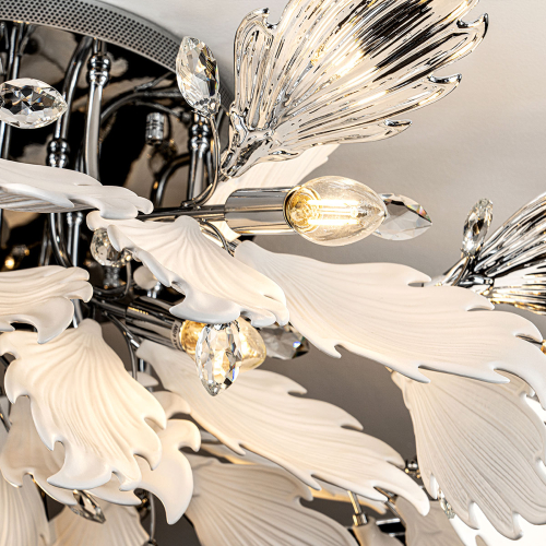 Потолочная люстра Modelux ML.6869.1000 CR изображение в интернет-магазине Cramer Light фото 5