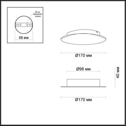 Настенный светодиодный светильник Odeon Light Solario 3562/6WL изображение в интернет-магазине Cramer Light фото 5