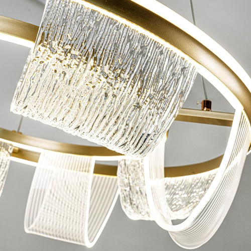 Подвесная люстра LED4U L7706-630 GD изображение в интернет-магазине Cramer Light фото 7