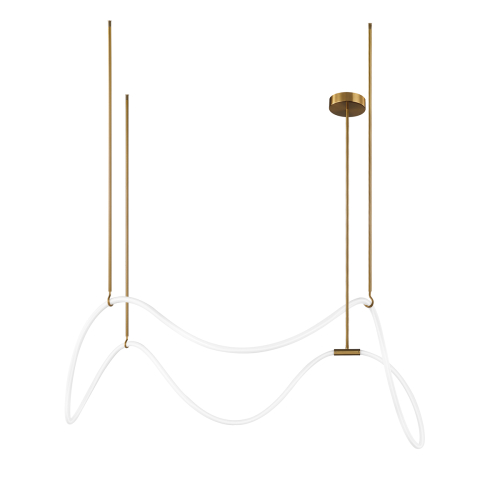 Подвесной светильник Loft IT Thread 10388P/C Brass изображение в интернет-магазине Cramer Light фото 4