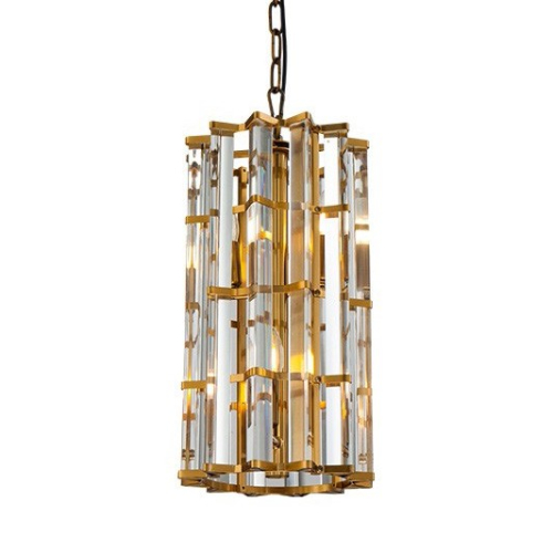 Подвесной светильник Delight Collection Etro KR0966P-4 brass изображение в интернет-магазине Cramer Light